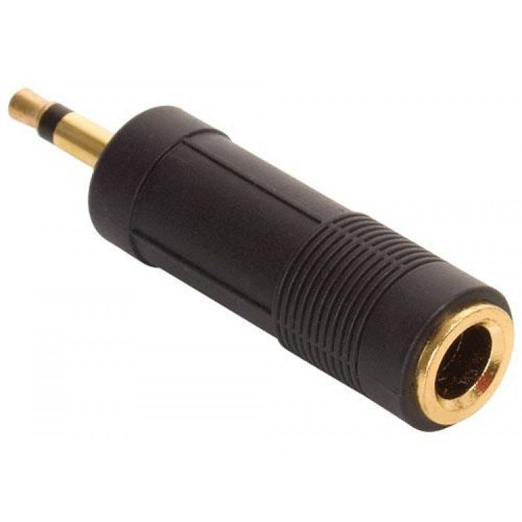 Adaptador Elite De Plug 3 5 Mm A Jack 6 3 Mm Monoaural