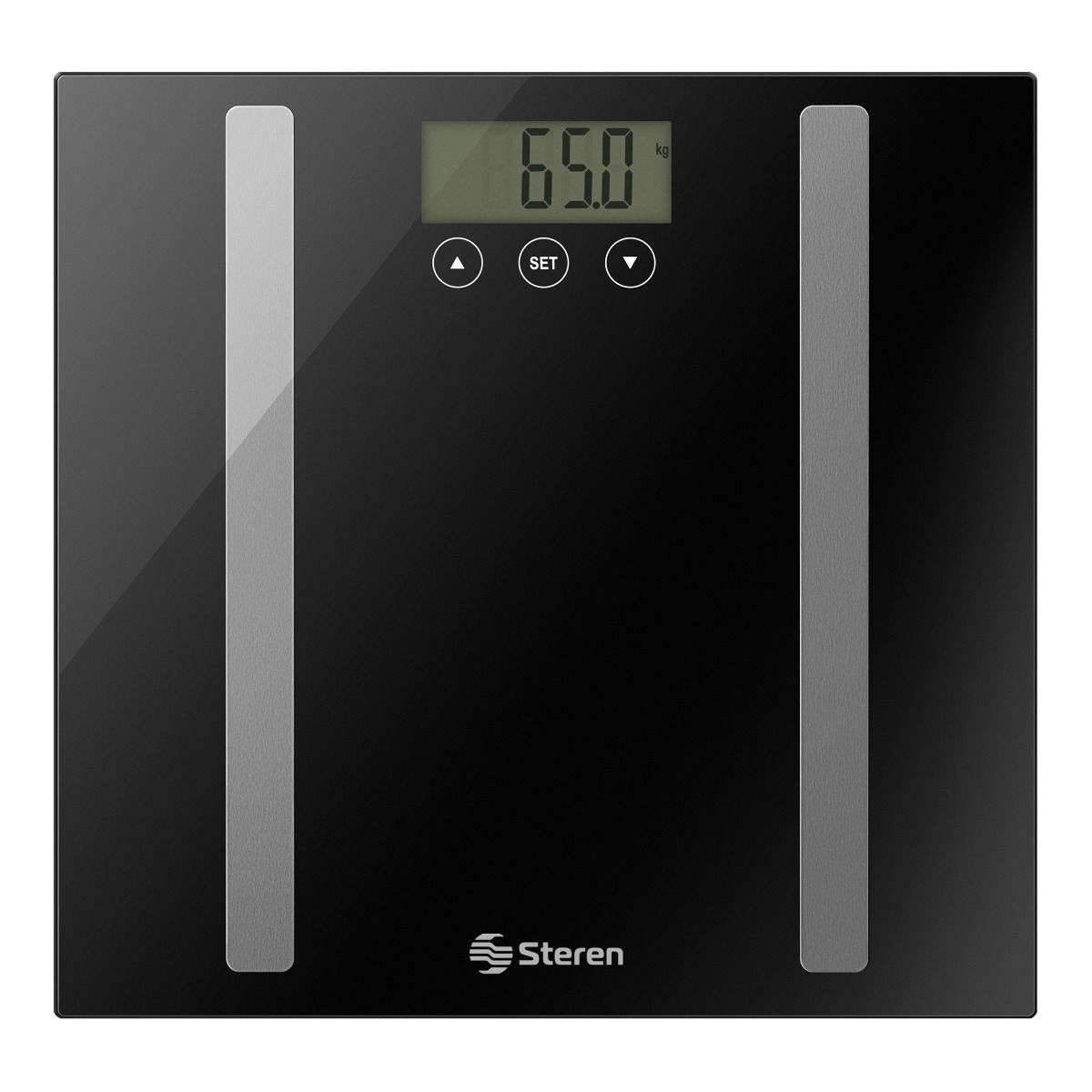 Báscula inteligente para peso corporal y porcentaje de grasa, báscula de  baño con pantalla LED grande, báscula de grasa corporal, báscula digital