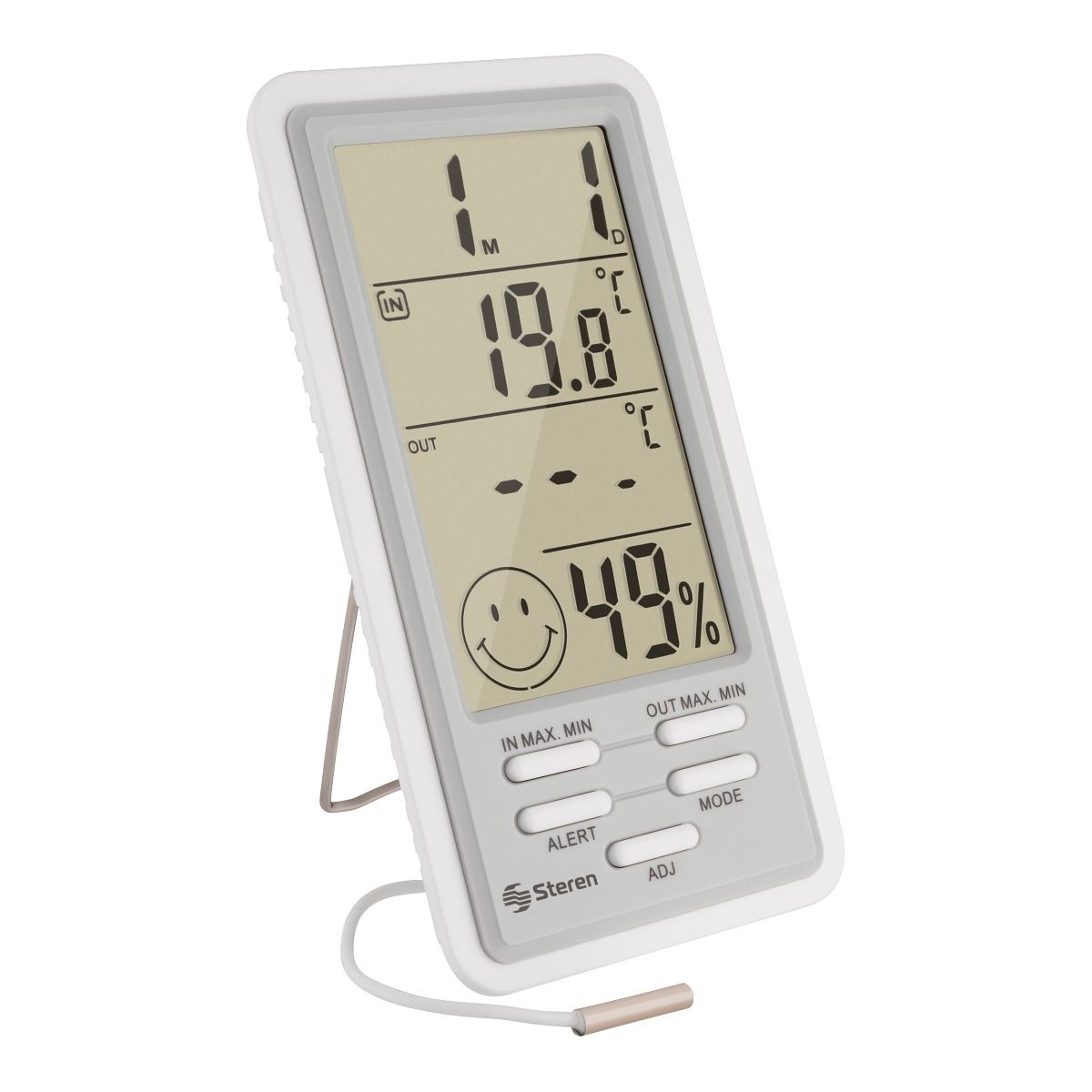 Sensor inteligente de humedad y temperatura Wi Fi, termómetro WiFi