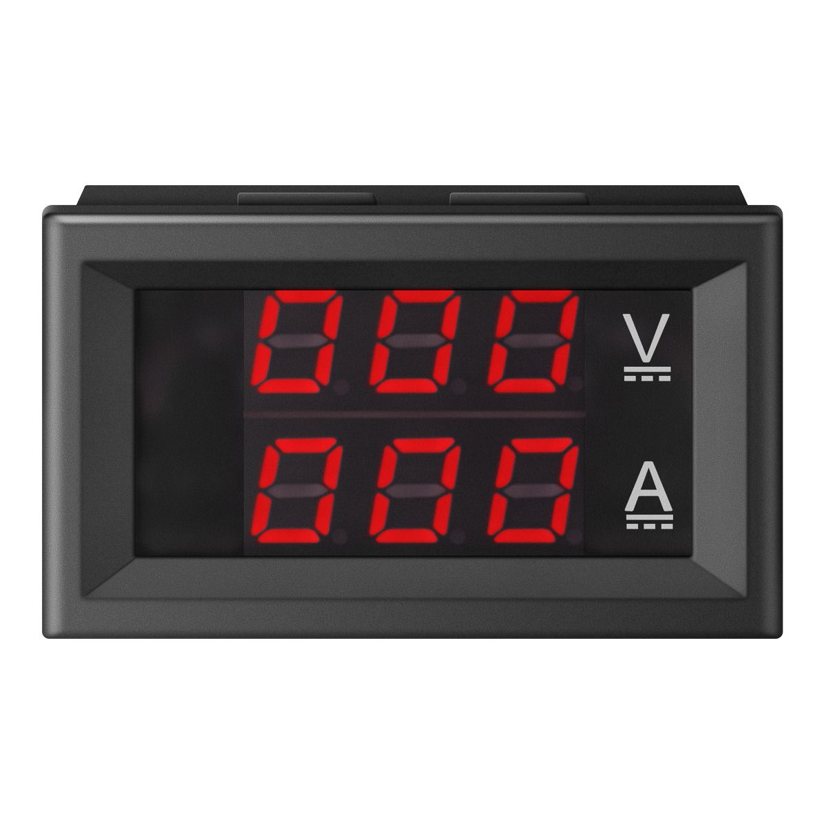 Voltímetro amperímetro digital, medidor de voltaje de voltios, medidor de  voltaje de corriente 2 en 1, 300 V, 20 A, pantalla digital doble, medidor  de