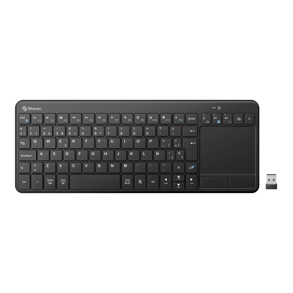 Mini teclado inalambríco Keyboard como conectarlo por Bluetooth en tus  Smart TV sin Receptor USB 