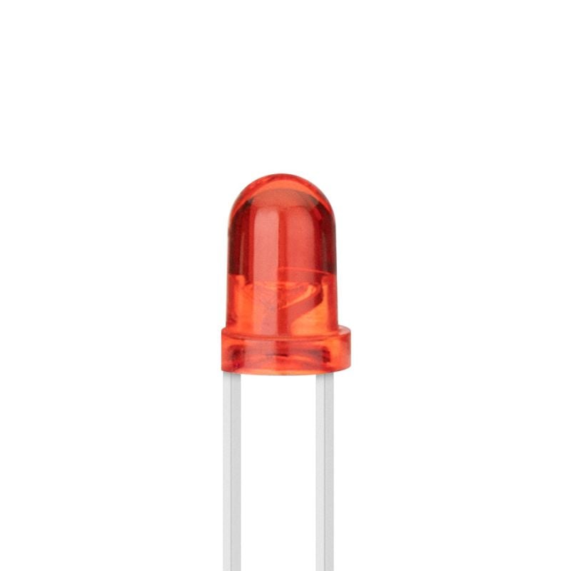 LED de 5 mm, color rojo claro Steren Tienda en Línea