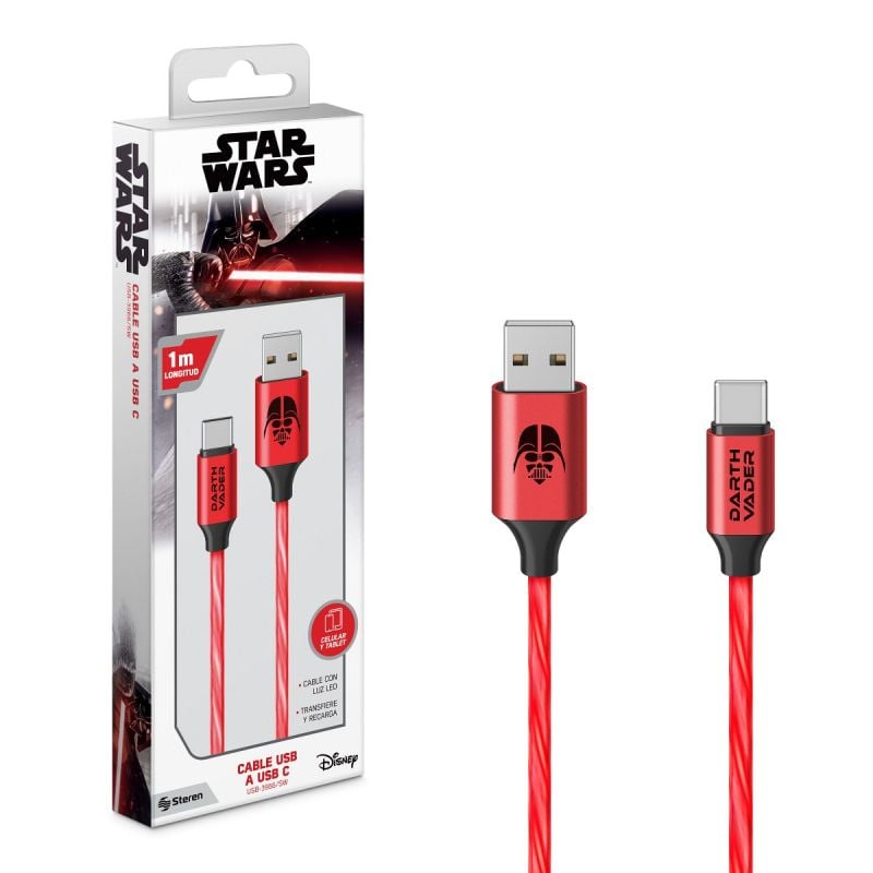 Cable USB Tipo-C a Lightning, con pantalla LED, longitud cable: 1 m