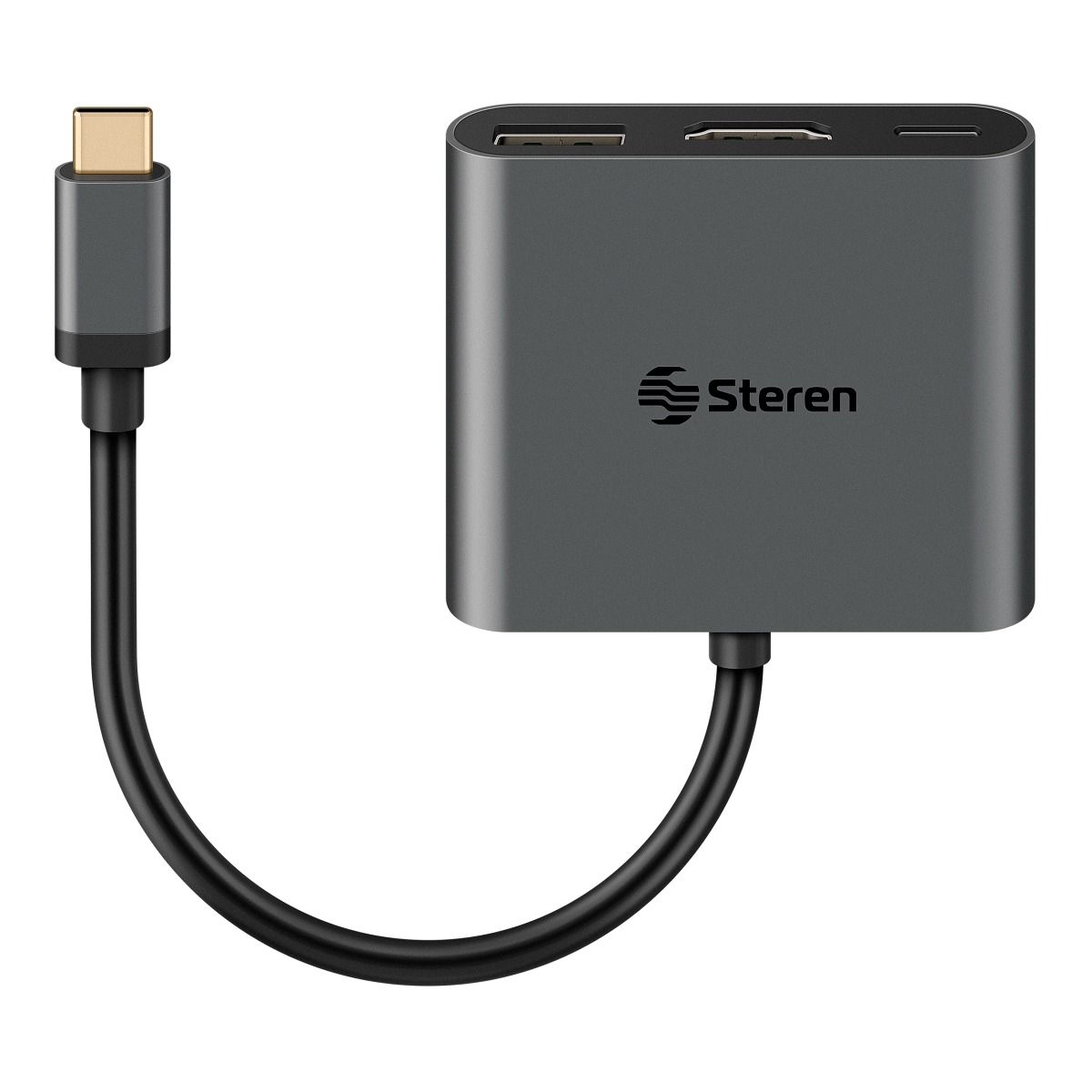 compartir dos enaguas Adaptador USB C a HDMI / USB 3.0 / USB C Steren Tienda