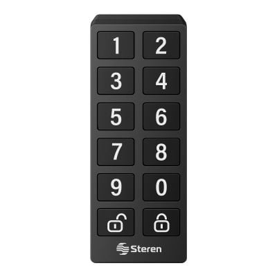 Teclado numérico Bluetooth* para vincular con LOCK-400