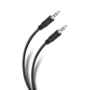Cable para audio de uso rudo 2 plugs rca - 1 plug 3.5mm de 1.80 m