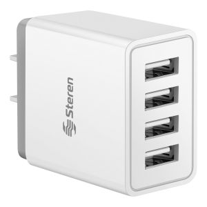 Cargador USB 10 W, doble Steren Tienda en Línea