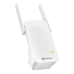 Repetidor Wi-Fi* 300 Mbps, 2,4 GHz, hasta 30 m de cobertura