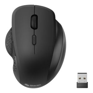 Mouse inalámbrico ergonómico con batería recargable 600 / 800 / 1200 DPI