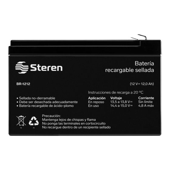 CDP o Steren – Bateria 12V 12Ah AGM recargable, nueva – Viva