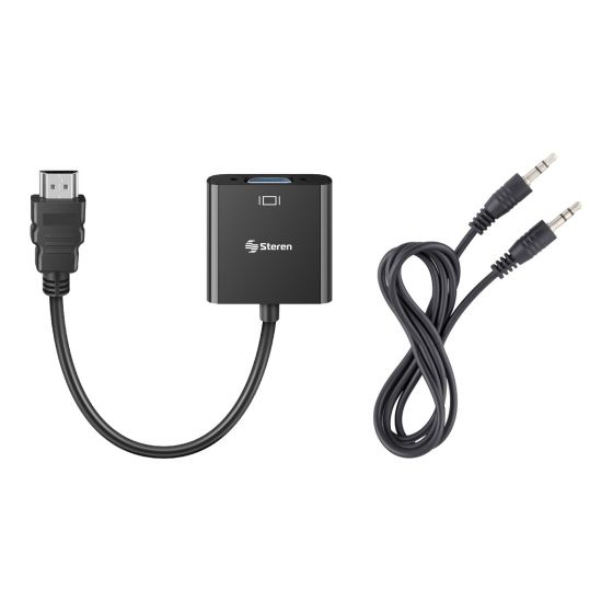 CONVERSOR HDMI A VGA, 1 VIA – Grupo Electrostore