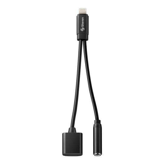 Adaptador Conector Lightning a Jack 3,5 mm (Bluetooth) Universal