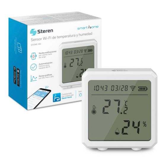  Sensor de humedad y temperatura WiFi: termómetro